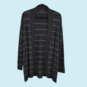 Eileen Fisher Cardigan Size Small Striped Lightweight Cozy Tencel Stretch $278